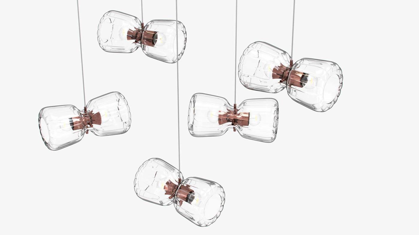 Дизайнерский подвесной светильник - Butterfly от Екатерины Елизаровой