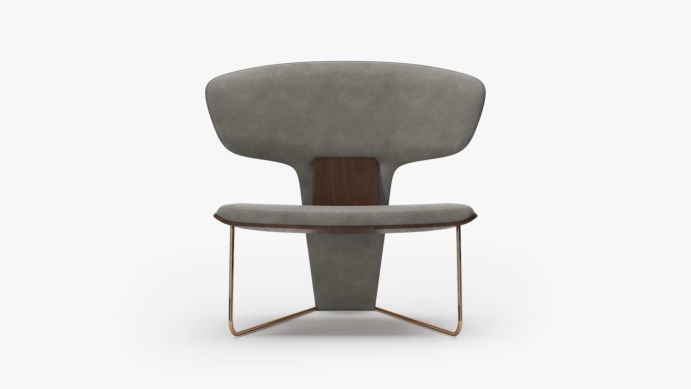 Modern Dining Chair Design - Orchid by Ekaterina Elizarova