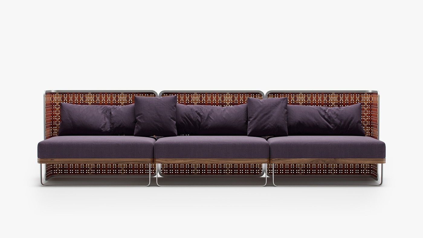 TARTAN - indoor sofa design