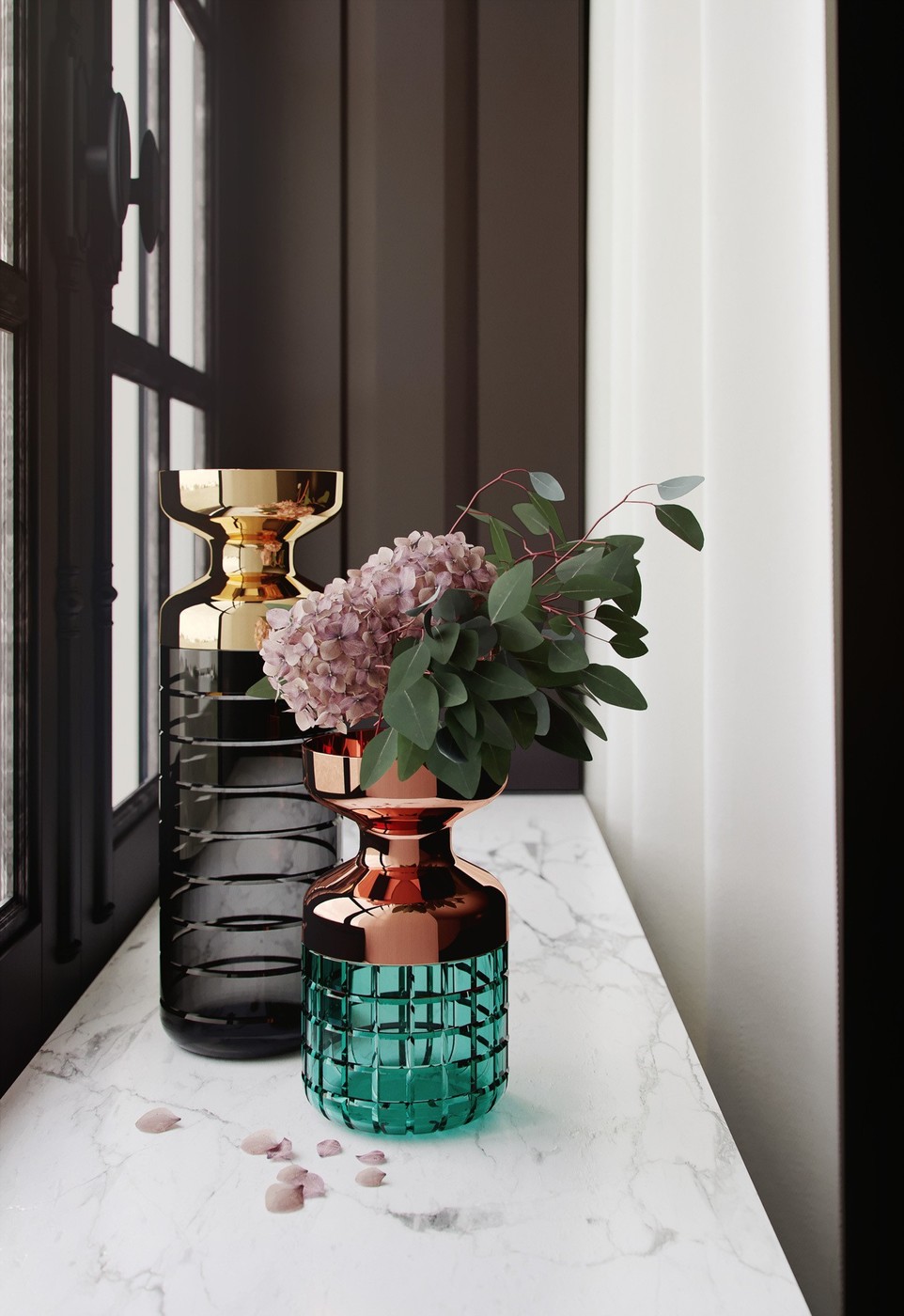 Luxury designer vases collection by Elizarova Ekaterina